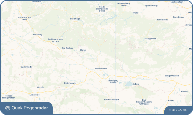 Quak Regenradar-Widget Niedersachswerfen
