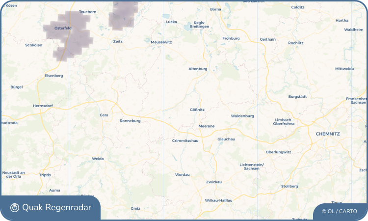 Quak Regenradar-Widget Nitzschka