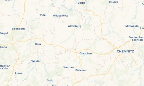 Regenradar Vorschaubild - Aktuelle Niederschläge in Nörditz und Umgebung