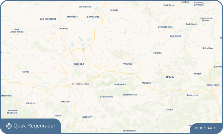 Quak Regenradar-Widget Nohra