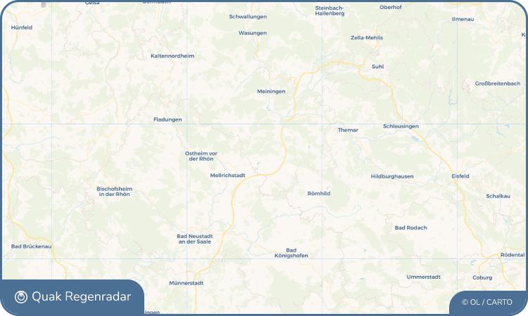 Quak Regenradar-Widget Nordheim