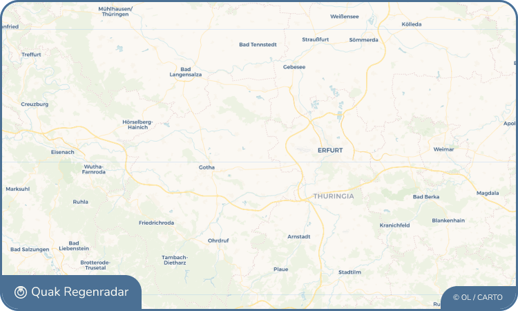 Quak Regenradar-Widget Nottleben