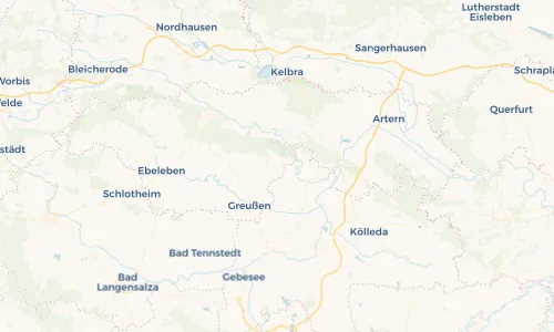 Regenradar Vorschaubild - Aktuelle Niederschläge in Oberbösa und Umgebung