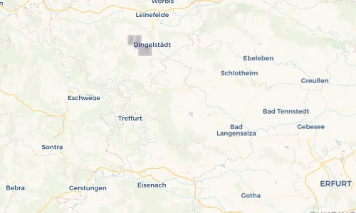 Regenradar Vorschaubild - Aktuelle Niederschläge in Oberdorla und Umgebung