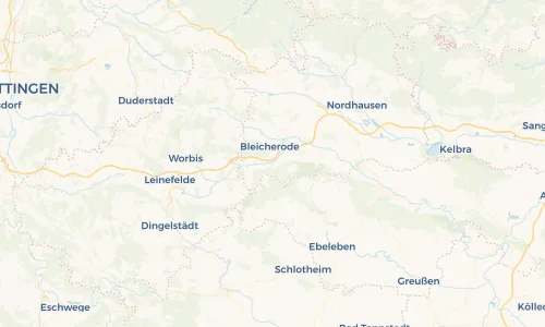 Regenradar Vorschaubild - Aktuelle Niederschläge in Obergebra und Umgebung