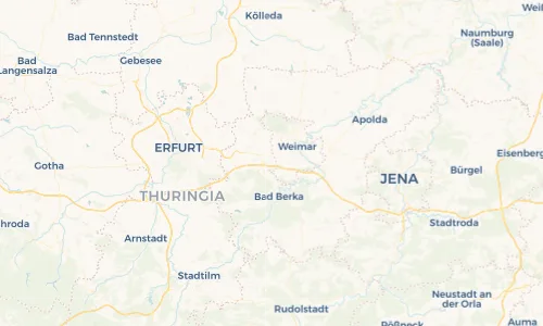 Regenradar Vorschaubild - Aktuelle Niederschläge in Obergrunstedt und Umgebung