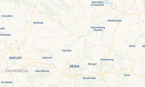 Regenradar Vorschaubild - Aktuelle Niederschläge in Obertrebra und Umgebung