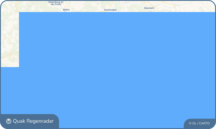 Quak Regenradar-Widget Oechsen