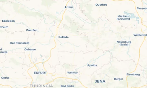 Regenradar Vorschaubild - Aktuelle Niederschläge in Olbersleben und Umgebung