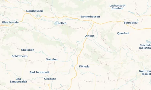 Regenradar Vorschaubild - Aktuelle Niederschläge in Oldisleben und Umgebung