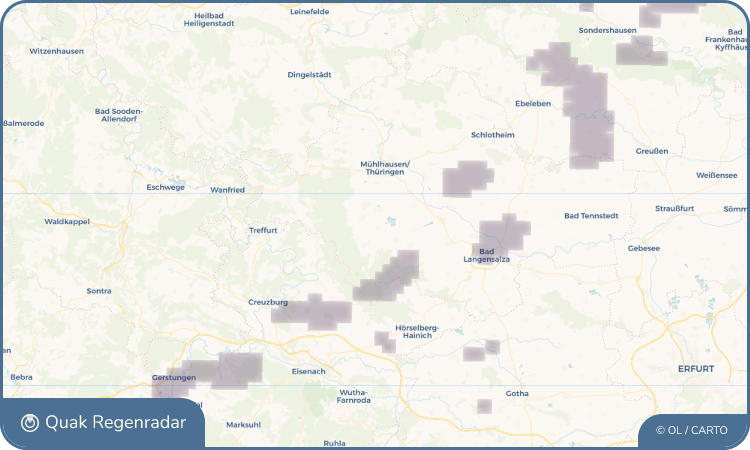 Quak Regenradar-Widget Oppershausen