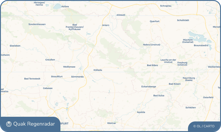 Quak Regenradar-Widget Ostramondra