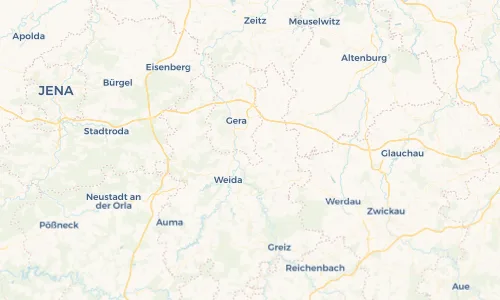 Regenradar Vorschaubild - Aktuelle Niederschläge in Otticha und Umgebung