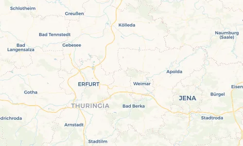 Regenradar Vorschaubild - Aktuelle Niederschläge in Ottstedt am Berge und Umgebung