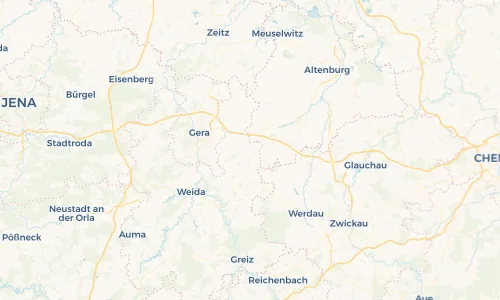 Regenradar Vorschaubild - Aktuelle Niederschläge in Paitzdorf und Umgebung