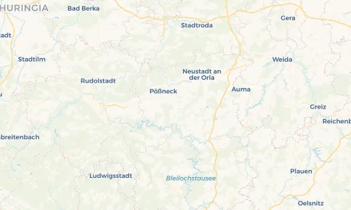 Regenradar Vorschaubild - Aktuelle Niederschläge in Peuschen und Umgebung