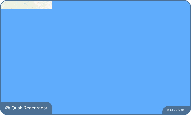 Quak Regenradar-Widget Piesau