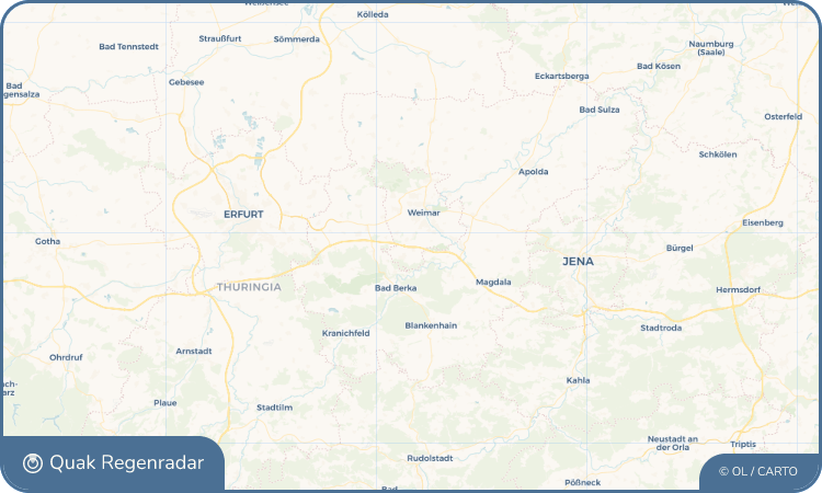 Quak Regenradar-Widget Possendorf