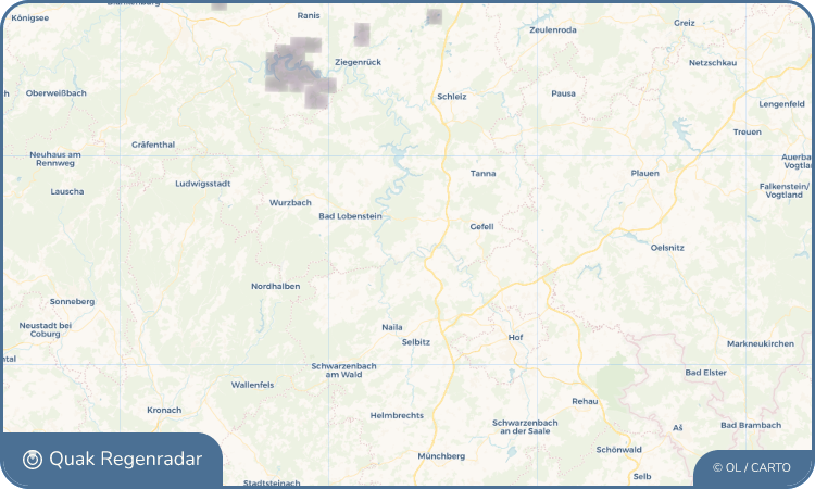 Regenradar-Widget für Pottiga