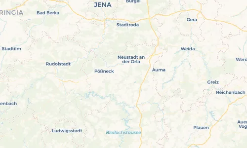 Regenradar Vorschaubild - Aktuelle Niederschläge in Quaschwitz und Umgebung
