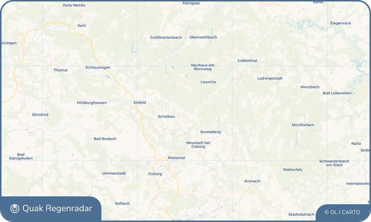 Quak Regenradar-Widget Rabenäußig