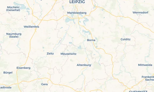 Regenradar Vorschaubild - Aktuelle Niederschläge in Ramsdorf und Umgebung