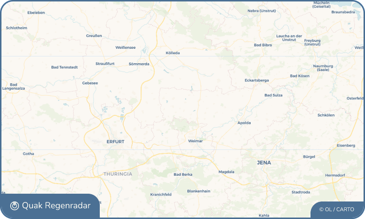 Quak Regenradar-Widget Ramsla