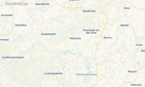 Regenradar Vorschaubild - Aktuelle Niederschläge in Ranis und Umgebung