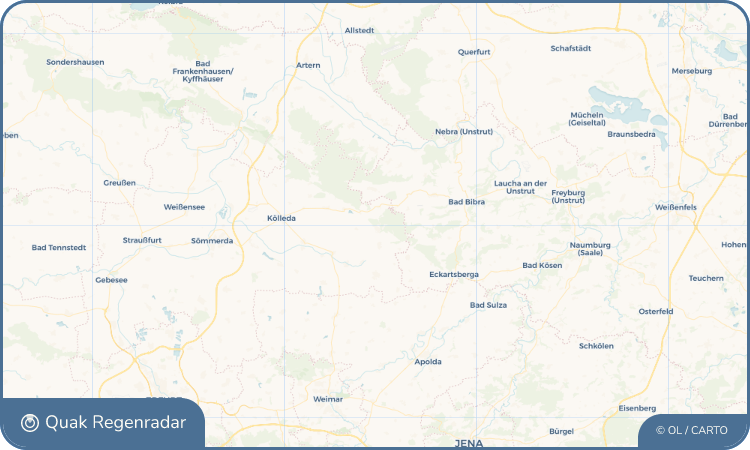 Quak Regenradar-Widget Rastenberg