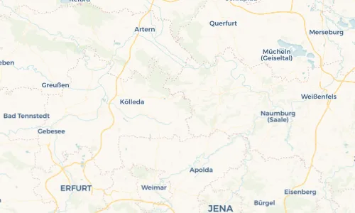 Regenradar Vorschaubild - Aktuelle Niederschläge in Rastenberg und Umgebung