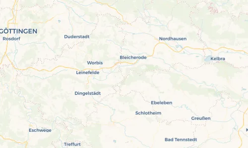 Regenradar Vorschaubild - Aktuelle Niederschläge in Rehungen und Umgebung
