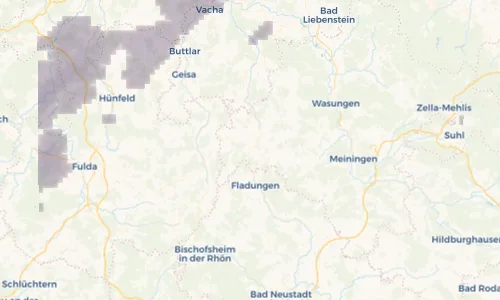 Regenradar Vorschaubild - Aktuelle Niederschläge in Reichenhausen und Umgebung