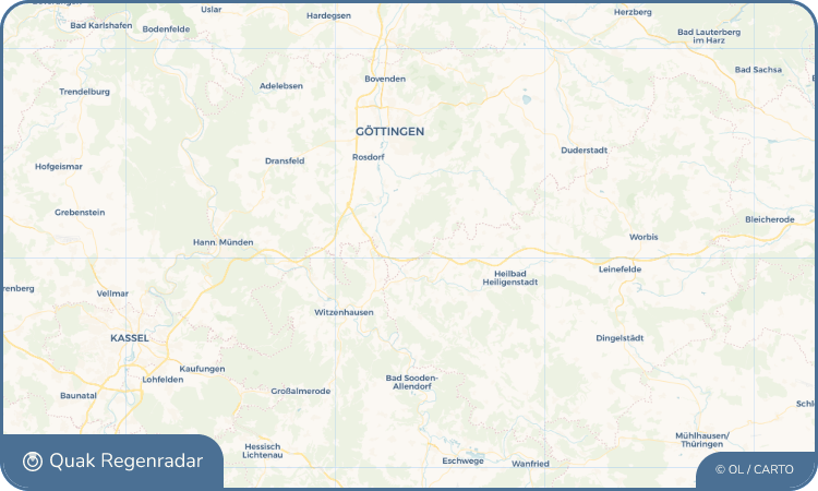 Quak Regenradar-Widget Reiffenhausen