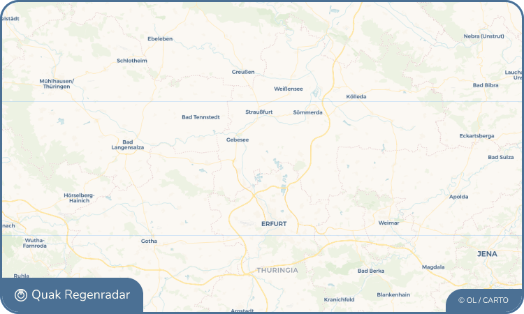 Quak Regenradar-Widget Riethnordhausen