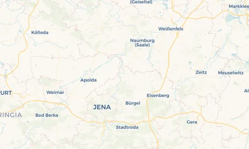 Regenradar Vorschaubild - Aktuelle Niederschläge in Rodameuschel und Umgebung