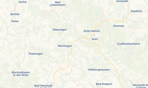 Regenradar Vorschaubild - Aktuelle Niederschläge in Rohr und Umgebung