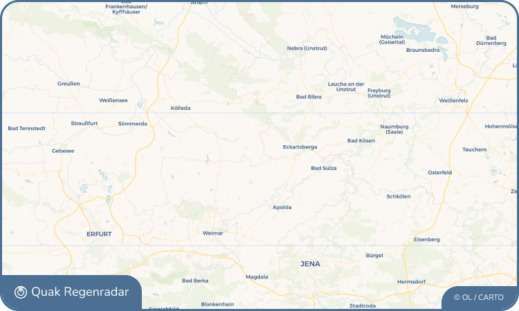Quak Regenradar-Widget Rudersdorf