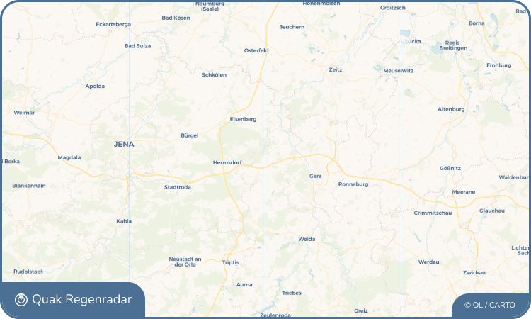 Quak Regenradar-Widget Rüdersdorf