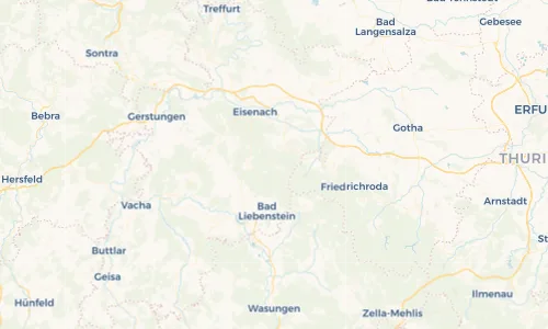 Regenradar Vorschaubild - Aktuelle Niederschläge in Ruhla und Umgebung