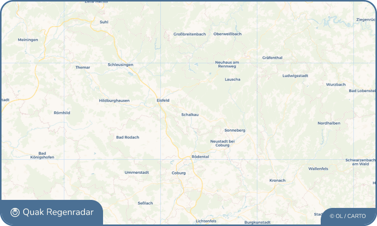Quak Regenradar-Widget Schalkau