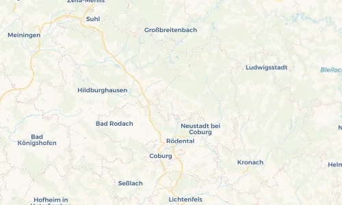 Regenradar Vorschaubild - Aktuelle Niederschläge in Schalkau und Umgebung