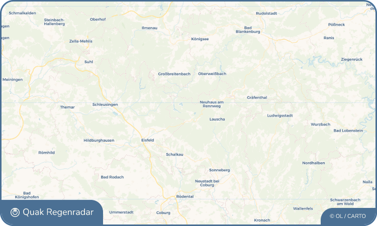 Quak Regenradar-Widget Scheibe-Alsbach