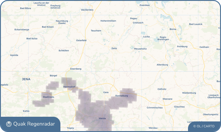 Quak Regenradar-Widget Schellbach