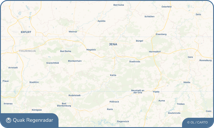 Quak Regenradar-Widget Schirnewitz