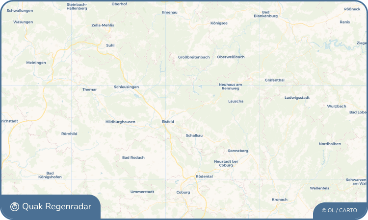 Quak Regenradar-Widget Schirnrod
