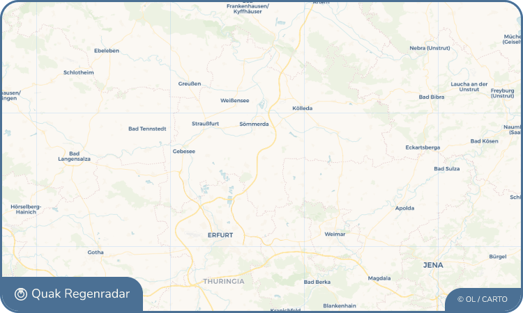Quak Regenradar-Widget Schloßvippach
