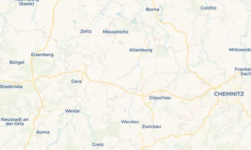 Regenradar Vorschaubild - Aktuelle Niederschläge in Schmölln und Umgebung