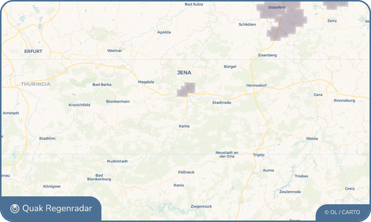 Regenradar-Widget für Schöps
