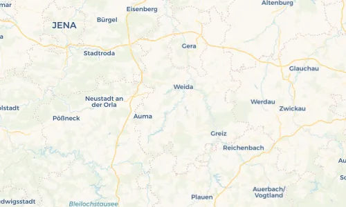 Regenradar Vorschaubild - Aktuelle Niederschläge in Schüptitz und Umgebung