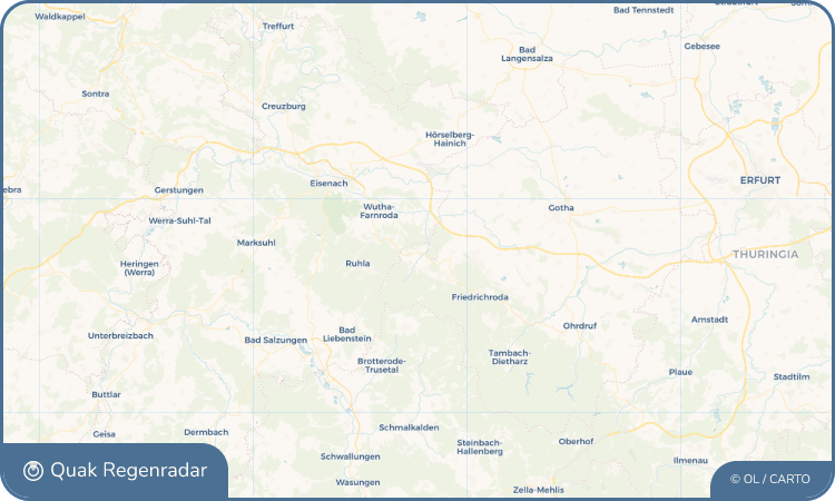 Quak Regenradar-Widget Schwarzhausen